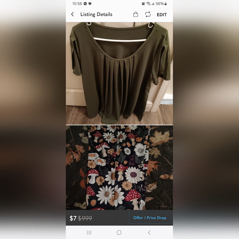 A nice ladies outfit never worn the tags say a bigger size but in usa size 18/20